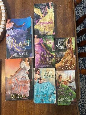 Kate Noble Paperback Romance Book Lot
